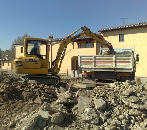 Trasporto materiale inerte